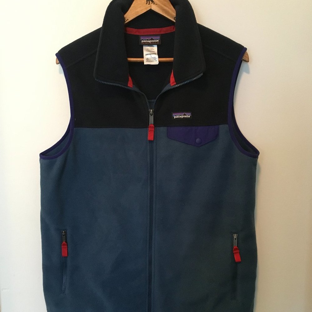 Men's Patagonia Lightweight Synchilla Snap-T Vest